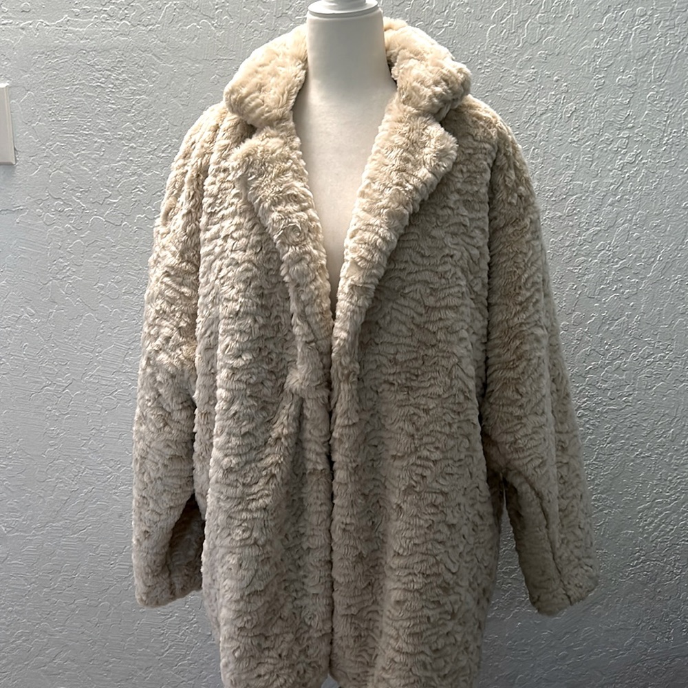 Faux Fur Coat
